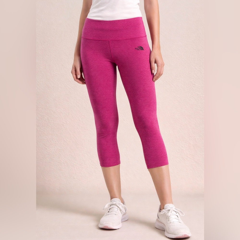 The North Face Motivation Cropped Leggings‎ Pomegranate Pink Women’s Medium